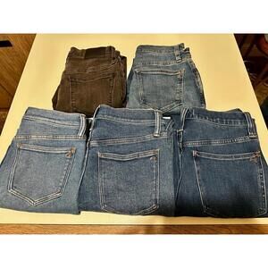 Bundle of 5 Madewell Jeans Size 26